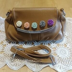 Snap Jewelry Purse with removable rose snap charms